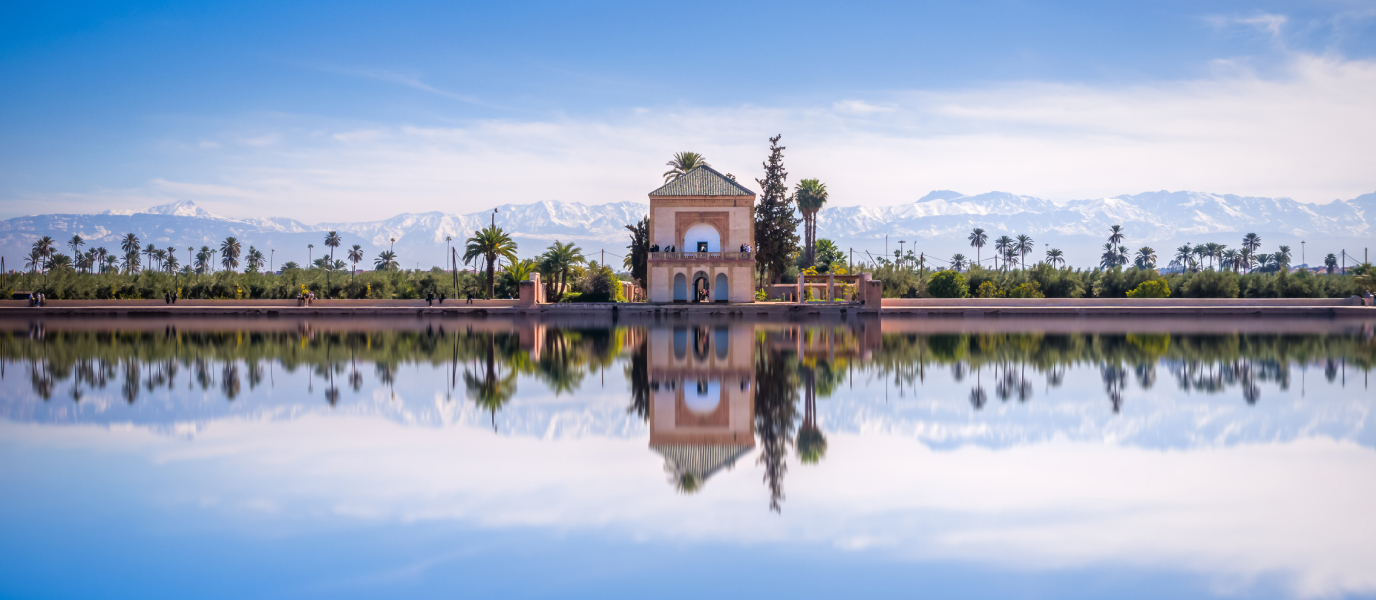 Vue panoramique de Marrakech